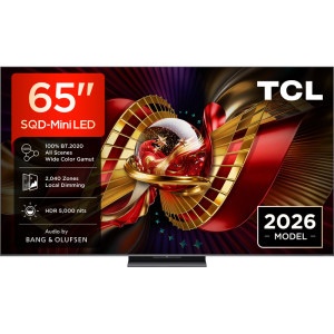 Televizor LED TCL Smart TV SQD-MiniLed 65C8L Seria C8L 164cm 4K UHD HDR