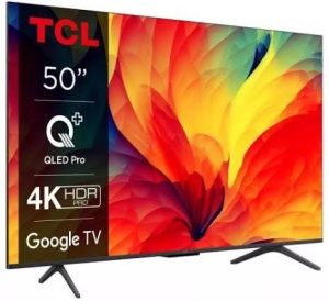 Televizor QLED TCL Smart 50QLED780 Seria QLED780 50 inch Ultra HD 4K Black