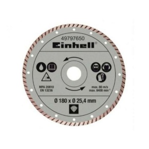 Disc diamantat Turbo 180X2.2X25.4 mm Ceramic 49797650 Einhell
