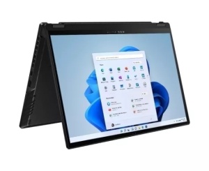Laptop ASUS ROG Flow X13 2-in-1 GV302XI-MU010X, 13.4" WQXGA 165Hz, AMD Ryzen 9 7940HS, 32GB RAM, SSD 1TB, nVidia GeForce RTX 4070 8GB, Windows 11 Pro, Off Black