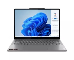 Laptop LENOVO Yoga Pro 7 14ASP9 83HN0011RM, 14.5" 2.8K OLED 120Hz, AMD® Ryzen™ AI 9 365, 32GB RAM, SSD 1TB, AMD Radeon 880M Graphics, Windows 11 Home, Luna Gray