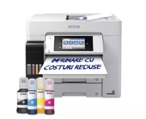Multifunctional inkjet EPSON EcoTank L6580, Color, Duplex, A4, ADF, White