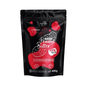 Powdered Peanut Butter 400g, pudra, Nustino, Proteina vegetala cu gust intens de cacao