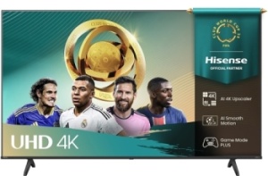 Televizor LED Hisense Smart 43A6Q Seria U7Q 43 inch Ultra HD 4K Black