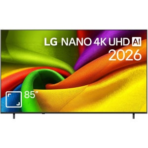 Televizor LED LG Smart TV 85NU8E0B3LA Seria NU8E AI 214cm 4K UHD HDR