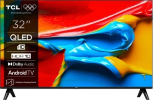 Televizor TCL 32V4C QLED Smart 80 cm HD Ready WIFI negru