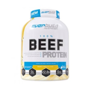 100% Beef Gainer Ultra Premium pudra, 2.6kg, Everbuild Nutrition, Supliment crestere masa musculara