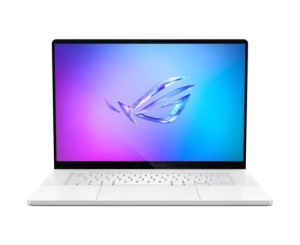 Laptop gaming ASUS ROG Zephyrus G16 GA605WV-QR096W, 2.5K, OLED, AMD Ryzen™ AI 9 HX 370, 32GB RAM, SSD 1TB, GeForce RTX 4060 8GB, Windows 11 Home, Platinum White