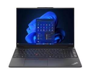 Laptop LENOVO ThinkPad E16 Gen 2 21M5002HRI, 16" WUXGA, AMD® Ryzen™ 5 7535HS, 16GB RAM, SSD 512GB, AMD Radeon 660M Graphics, Windows 11 Pro, Black