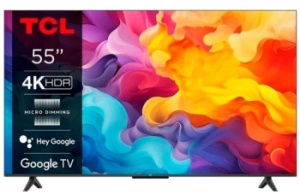 Televizor LED TCL 139 cm 55 inch 55P61B Ultra HD 4K Smart TV WiFi CI+