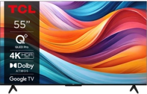 Televizor LED TCL Smart TV QLED 55T7B Seria T7B 139cm 4K UHD HDR