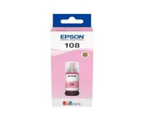 Cerneala EPSON EcoTank 108 C13T09C64A, 70 ml, Light Magenta