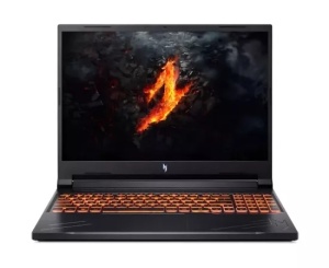 Laptop gaming ACER Nitro V16 ANV16-41 NH.QRUEX.00H, 16" WUXGA 165Hz, AMD® Ryzen™ 7 8845HS, 16GB RAM, SSD 1TB, nVidia GeForce RTX 4060 8GB GDDR6, Fara sistem de operare, Obsidian Black