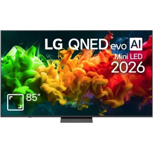 Televizor LED LG Smart TV QNED MiniLED 85QNED8EB3A Seria QNED8E evo AI 214cm 4K UHD HDR