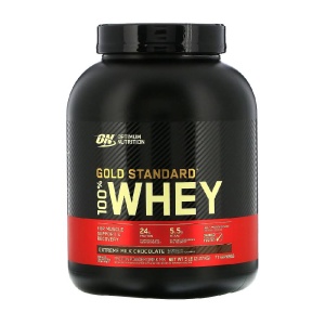 Whey Gold Standard 100% Protein 2,27kg, pudra, Optimum Nutrition, Concetrat proteic din zer
