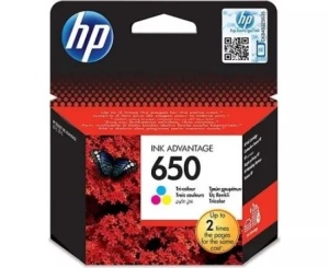 Cartus HP 650 CZ102AE, 200 pg., multicolor
