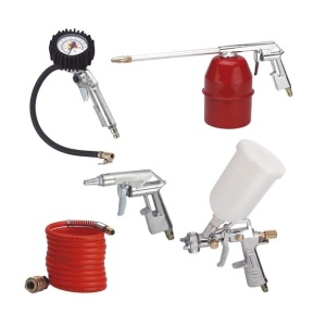 Kit aer comprimat 5 piese pt. aer comprimat Einhell