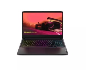 Laptop gaming LENOVO IdeaPad 3 15ACH6 82K20279RM, 15.6" Full HD 144Hz, AMD® Ryzen™ 5 5500H, 16GB RAM, SSD 512GB, nVidia GeForce RTX 2050 4GB GDDR6, Fara sistem de operare, Shadow Black