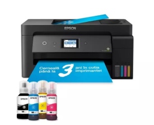 Multifunctional Inkjet color EPSON EcoTank L14150, ADF, A3+, USB/Wi-Fi/Wi-Fi Direct/LAN, Tava 250 coli