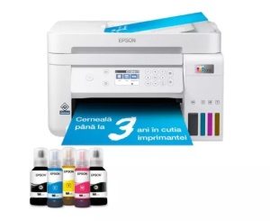 Multifunctional Inkjet color EPSON L6276, CISS, ADF, A4, USB, LAN, Wi-Fi, alb