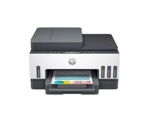 Multifunctional Inkjet color HP Smart Tank 750 All-in-One, A4, Duplex, Wi-Fi, USB, negru/alb