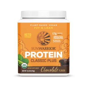 Protein Classic Plus pudra, 375g, Sunwarrior, Proteina vegana