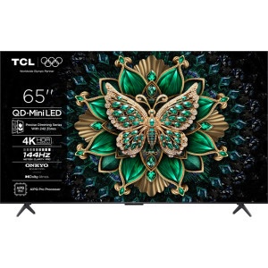 Televizor LED TCL Smart TV QD-MiniLED 65C6K Seria C6K 164cm 4K UHD HDR