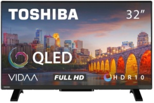 Televizor QLED Toshiba 80 cm (32") 32QV2F63DG Full HD Smart TV WiFi CI+
