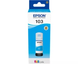 Cerneala EPSON 103 EcoTank C13T00S24A, 65ml, Cyan