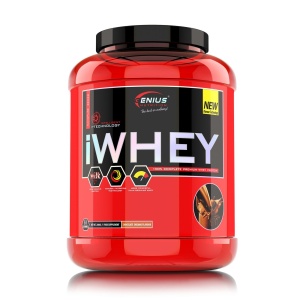 iWHEY® 2000g, pudra, Genius Nutrition, Proteina din zer concentrat