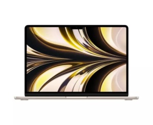 Laptop APPLE MacBook Air 13 MLY13LL/A, 13.6", Apple M2, 8GB RAM, SSD 256GB, macOS Monterey, Starlight