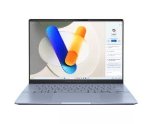 Laptop ASUS Vivobook S 14 OLED S5406MA-QD147X, 14" WUXGA, Intel® Core™Ultra Ultra 5 125H, 16GB RAM, SSD 512GB, Intel Arc™ Graphics, Windows 11 Pro, Mist Blue