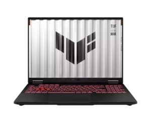 Laptop gaming ASUS TUF A16 FA608WI-QT034, 16" 2.5K 165Hz, AMD Ryzen™ AI 9 HX 370, 32GB RAM, SSD 2TB, GeForce RTX 4070 8GB, Fara sistem de operare, Jaeger Gray