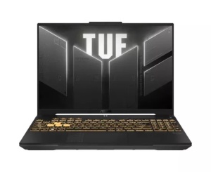 Laptop gaming ASUS TUF F16 FX607JV-N3109, 16" Full HD+ 165Hz, Intel® Core™ i7-13650HX, 16GB RAM, SSD 1TB, nVidia GeForce RTX 4060 8GB GDDR6, Fara sistem de operare, Mecha Gray