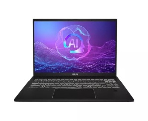Laptop MSI Summit A16 AI+ A3HMTG, 16" QHD+ 165 Touch, AMD® Ryzen™ AI 9 365, 32GB RAM, SSD 1TB, AMD Radeon 880M Graphics, Windows 11 Home, Ink Black