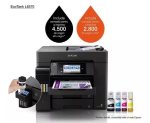 Multifunctional inkjet EPSON EcoTank L6570, Color, Duplex, ADF, A4