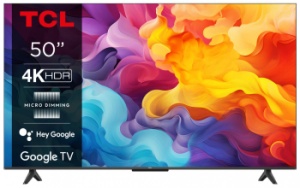 Televizor LED TCL 127 cm 50 inch 50P61B Ultra HD 4K Smart TV WiFi CI+