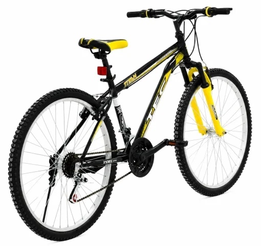Bicicleta TITAN 26 inch galben cu negru - Img 2