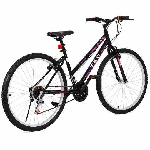 Bicicleta EROS 26 inch roz cu negru - Img 2