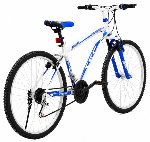 Bicicleta TITAN 26 inch alb cu albastru - Img 2