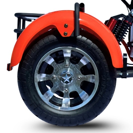 City Coco CP-3.0 triciclu electric, cu doua locuri, autonomie reglabila (20 Ah / 40 Ah) - Img 4