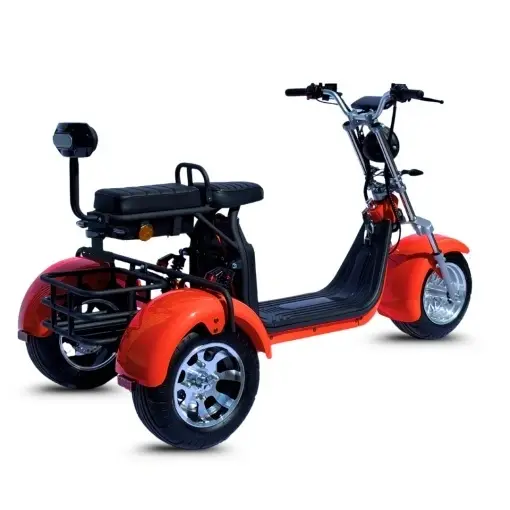 City Coco CP-3.0 triciclu electric, cu doua locuri, autonomie reglabila (20 Ah / 40 Ah) - Img 5
