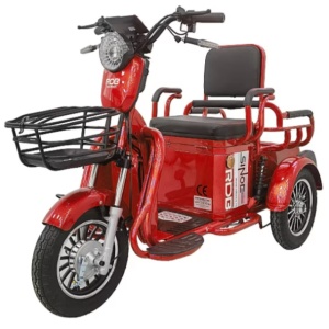 Triciclu Electric RDB SINOE PRO, fara permis, 1160W, 25km/h. cu CIV