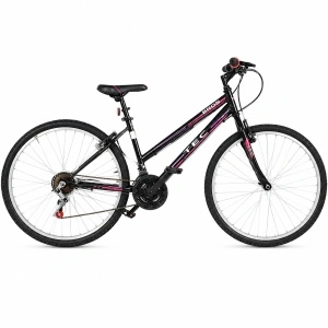 Bicicleta EROS 26 inch roz cu negru