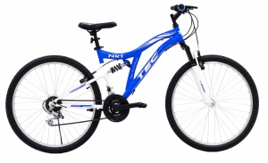 Bicicleta MASTER 26 inch alb cu albastru