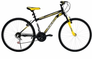 Bicicleta TITAN 26 inch galben cu negru