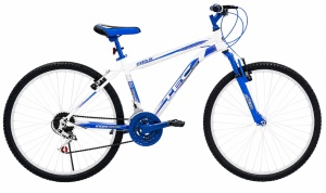 Bicicleta TITAN 26 inch alb cu albastru