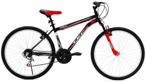 Bicicleta TITAN 24 inch rosu cu negru