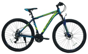 Bicicleta CAMP XC 4.1, 29 inch albastru cu verde