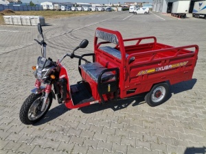 Triciclu electric KUBA GL15000 cu bena 1500W, Fara permis, 25 km/h,